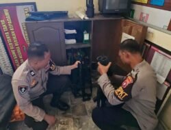 Polsek Bukit Batu Lakukan Pengecekan Alat Inventaris Di Ruangan 