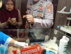 Polresta Palangka Raya Tangani Penemuan Bayi Perempuan Di Halaman Masjid Al Amanah