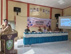 Danramil 1015-03/MB Ketapang Hadiri Sosialisasi Dan Pencanangan Desa Cantik Tahun 2025