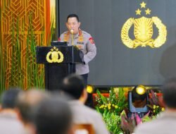Rakernis Gabungan Seluruh Divisi Kapolri Resmikan Gedung DivHumas Polri Extension