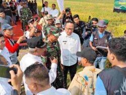 Danrem 084/BJ Hadiri Panen Raya Serentak 14 Provinsi Bersama Presiden Prabowo Secara Virtual