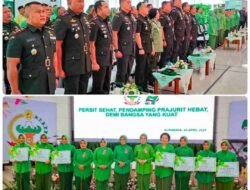 Komandan Kodim 0817/Gresik Hadiri Syukuran HUT ke-79 Persit Kartika Chandra Kirana di Surabaya