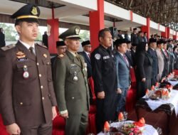 Polres Kotim Hadiri Upacara Peringatan Hari Otonomi Daerah Ke XIX dan Hardiknas 