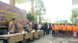 Sembilan Hari Operasi Sikat Intan, Polda Kalsel Amankan 135 Tersangka Dengan Berbagai Kasus