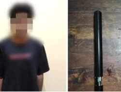 Dalam Ops Sikat Intan 2025 Polsek Bakumpai Amankan Seorang Warga Yang Membawa Sajam