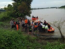 Korban Tenggelam di Sungai Kahayan Berhasil Ditemukan Tim Gabungan 