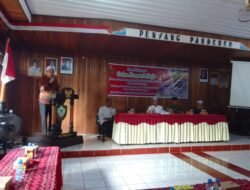 Babinsa Koramil 1015-07/Parenggean Hadiri Kegiatan Pelepasan Calon Jemaah Haji