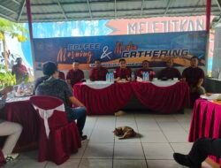Lapas Narkotika Karang Intan Perkuat Sinergi Media Lewat Coffee Morning