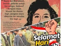 EKO GAGAK : MAY DAY 2025 SAHKAN MARSINAH MENJADI PAHLAWAN NASIONAL DAN REALISASIKAN SEJUMLAH RUU MENJADI UU