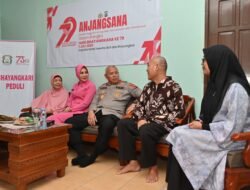 Kapolda Kalsel Kunjungi Personel Warakawuri, Wujud Kepedulian di Momen HUT Bhayangkara ke-79