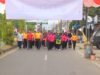 Semarak Hari Bhayangkara ke-79, Jalan Santai dan Senam Sehat Polres Madina Meriah