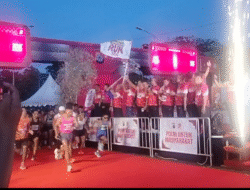 Ribuan Peserta Antusias Ikuti Lomba Bhayangkara Run Untuk Peringati HUT Bhayangkara ke-79