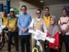 Meriahkan HUT Bhayangkara 79, Polres Tanah Datar gelar olahraga bersama bertabur hadiah