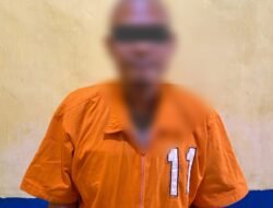 Sat Reskrim Polres Batola Amankan Pria Bawa Tiga Bilah Sajam Tanpa Izin