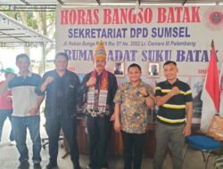 Ketua Kembali Pulih, HHB Sumsel Gelar Syukuran