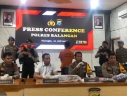 Buronan Pembunuhan di Balangan Ditangkap di Pondok Persembunyian Tengah Hutan