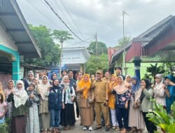KKN Tematik 50 UNIB Berhasil Launching Bank Sampah di Teluk Segara 