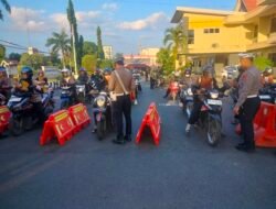 Hari Kesembilan Operasi Patuh Intan, AKP Embang:Pengguna Jalan Hampir Semua Memakai Helm Dan Patuh Aturan