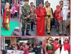 HUT RI ke 80, Lurah Kupang Krajan Lepas Keberangkatan Ratusan Warga RW 1 Karnaval 17 Agustus