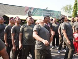 Korem 084/Bhaskara Jaya Gelar Olahraga Bersama dan Lomba Tradisional Sambut HUT RI ke-80