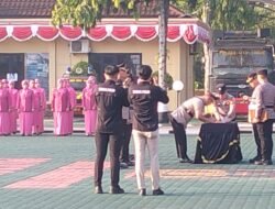 Polres OKU Timur Lakukan Sertijab, Kapolres: Penyegaran untuk Tingkatkan Pelayanan