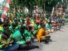 Kebersamaan Brimob dan Ojol di Sumut: Satukan Hati, Tebar Kepedulian