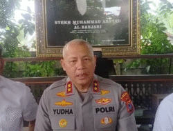 Kapolda Kalsel Beserta Guru Adam Beri Imbauan Untuk Tidak Anarkis Saat pelaksanaan Unjuk Rasa
