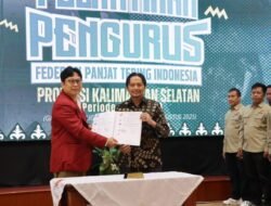 Hasnuryadi Sulaiman Resmi Pimpin FPTI Kalsel Periode 2025–2029