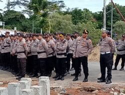 Aksi Damai di Kejati Kalsel, Polisi Dapat Apresiasi dari Aktivis