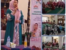 Hj. Hamidah Hanum, Raudhatul Jannah Memperingati Maulid Nabi Muhammad di Masjid Tanbihul Ghafilin 