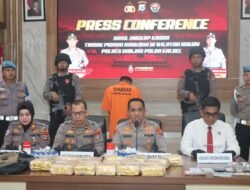 Sat Lantas Polres Banjar Berhasil Amankan Kurir Dengan Barang Bukti 19 Kg Sabu Di Wilayah Gambut