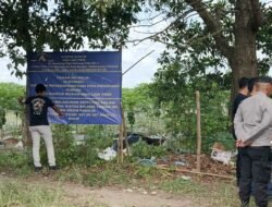 Dipatok dan Dipagari Orang Tak Dikenal Petani Loktabat Utara Mohon Perlindungan pihak terkait