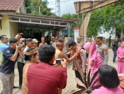 Polres Balangan Gelar Safari Kamtibmas, Kapolres Serahkan Bantuan Sosial di Desa Liyu