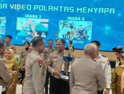 Satlantas Polres Banjarbaru Raih Penghargaan RSPA Polda Kalsel pada HUT Lalu Lintas ke-70