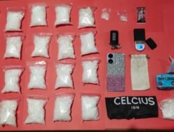 Polda Kalteng Berhasil Ungkap Motif Pelaku Peredaran 2 kg Sabu Lintas Batas
