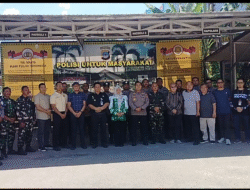 Polsek Liang Anggang Dan Forkopimcam Gelar Silaturahmi, Bahas Kamtibmas Dan Ketahanan Pangan Di Wilayah Liang Anggang