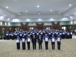 Gubernur Kalsel Lantik 164 PPPK dan Serahkan SK CPNS Lulusan IPDN