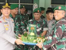 Kapolres Balangan Beri Kejutan ke Kodim 1001/HSU-BLG di HUT TNI ke-80