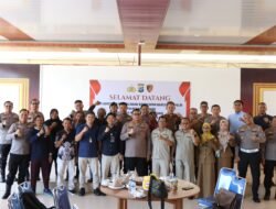Polres Banjarbaru Gelar Coffee Morning Bahas Program Penanaman Jagung Pipil Bersama Bulog dan Petani