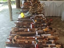 Mandau Dayak 300 Tahun Punya Sejarah di Pameran Warisan Budaya Kotim