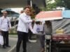 Rutan Kelas I Medan Bagikan Paket Bansos kepada Tukang Becak