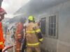 Kebakaran di Jalan H Imran Sampit, Satu Rumah Ludes Terbakar