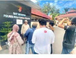 Dugaan Pungli Pembebasan Lahan Tambang, Empat Kades Di HSS Dilaporkan Ke Kantor Polisi