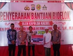 Polda Kalsel Bersama Hasnur Dorong Ketahanan Pangan Lewat Budidaya Ikan Haruan dan Kolam Bioflok