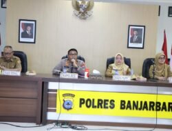Polres Banjarbaru Gelar Rapat Koordinasi Kesiapan Tanggap Darurat Bencana Hidrometeorologi