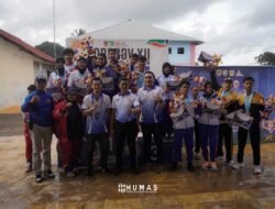 Perolehan Medali Teqball Di Ajang Porprov Kalsel Xll, Tanah Laut Juara Umum