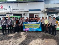 Satlantas Polres Banjarbaru Gelar Ramp Chek Dan Cek Kesehatan Pengemudi Dalam Rangka Operasi Zebra Intan 2025