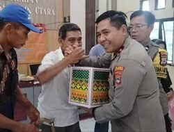 Polsek Liang Anggang Salurkan 20 Paket Sembako di Kelurahan Landasan Ulin Utara