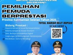 Dispora Kalsel Gelar Pemilihan Pemuda Berprestasi 2025 Dengan 112 Talenta Muda Siap Bersaing