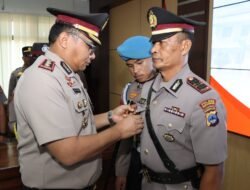 Polres Banjarbaru Resmi Ganti Kasat Tahti, Kapolres Tekankan Pelayanan Humanis dan Transparan